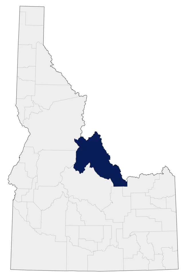 Gambel's Quail county map