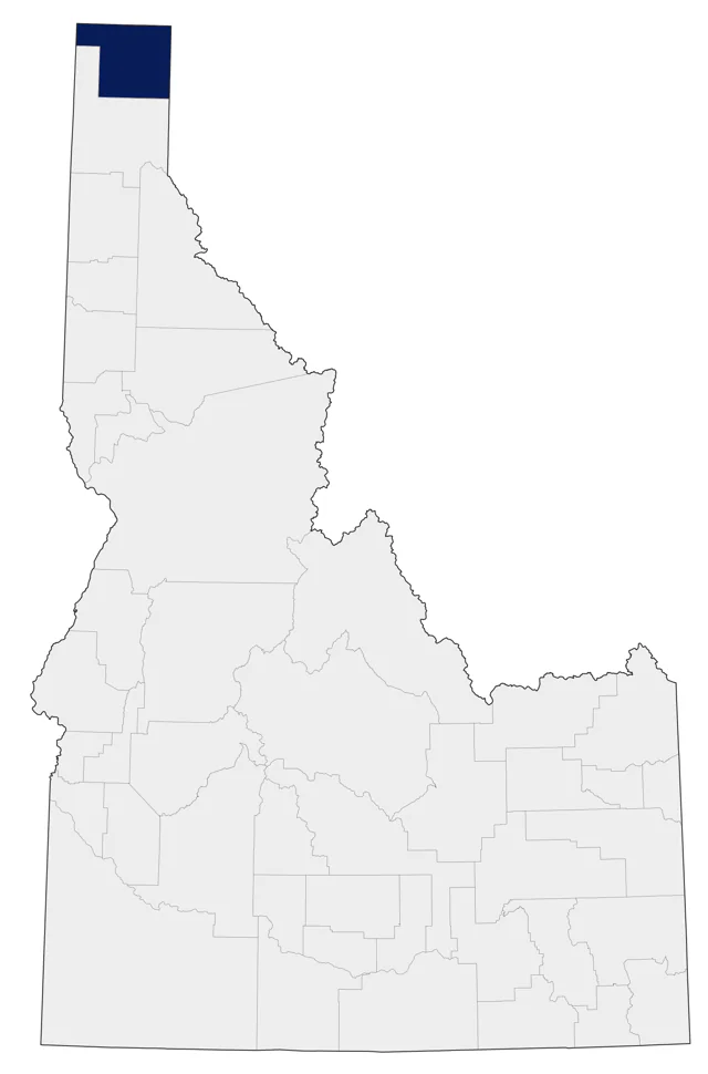 Green Pheasant county map
