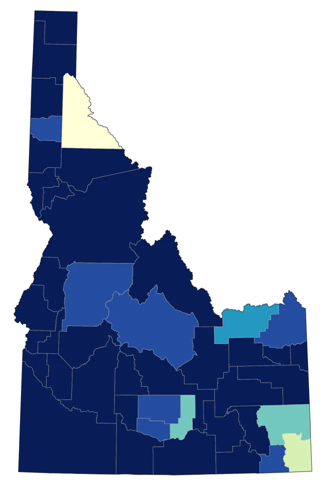 Merlin county map