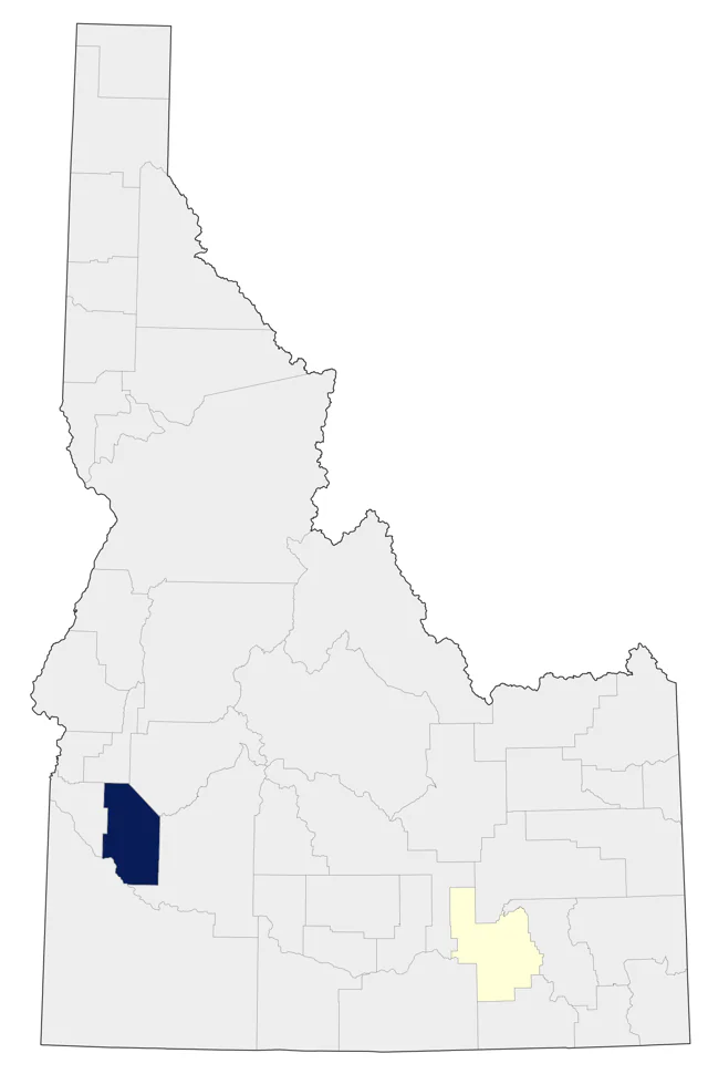 Pacific Golden-Plover county map