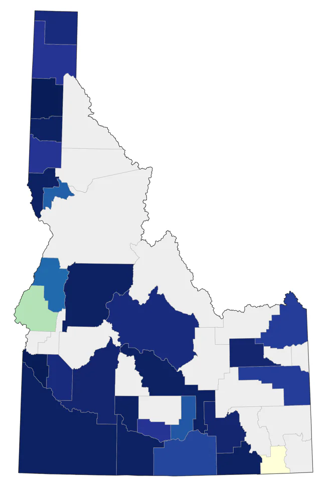 Pacific Loon county map