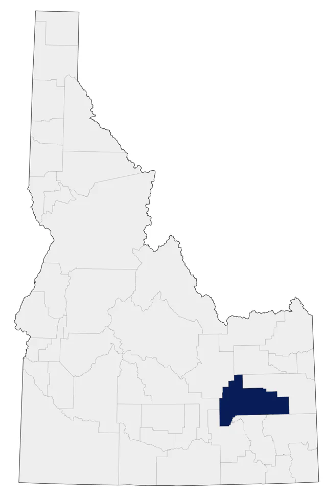 Reddish Egret county map