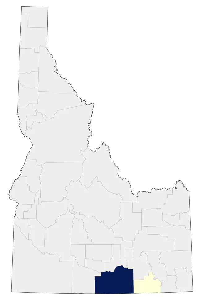 Scott's Oriole county map