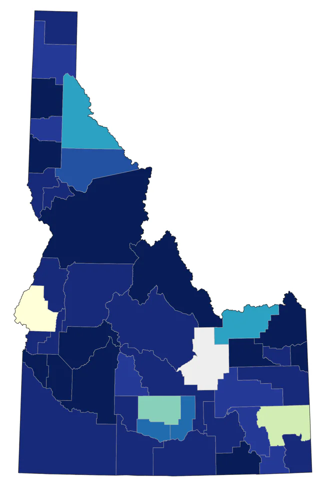 Solitary Sandpiper county map
