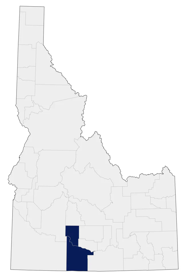 Whooper Swan county map