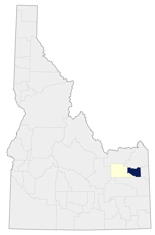 Worm-eating Warbler county map