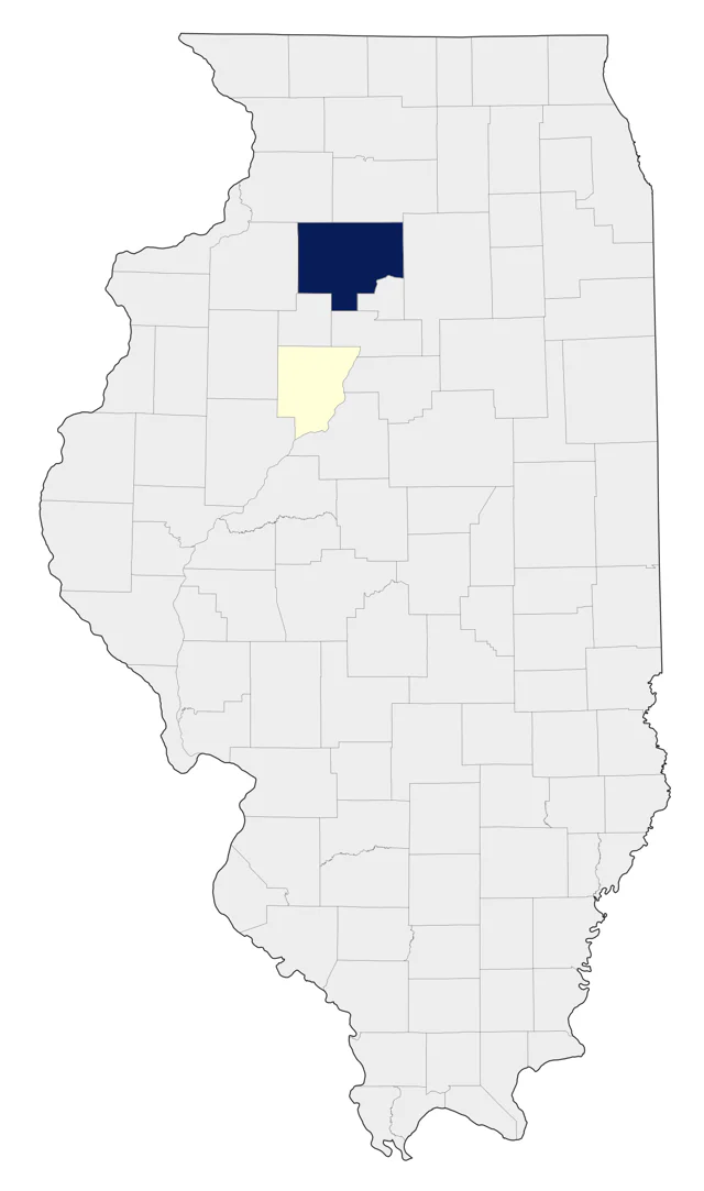 Anna's Hummingbird county map