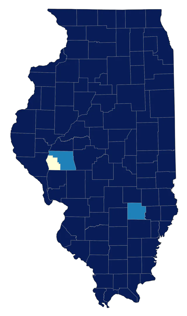 Barred Owl county map