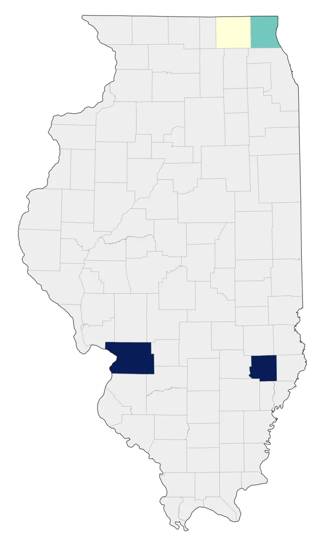 Black Swan county map