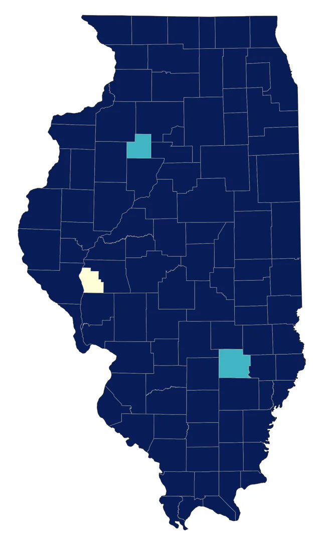 Purple Martin county map
