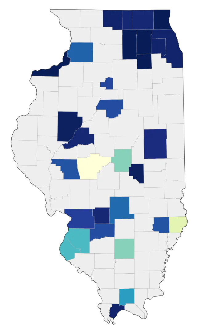 Ruff county map