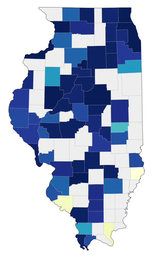 Sanderling county map