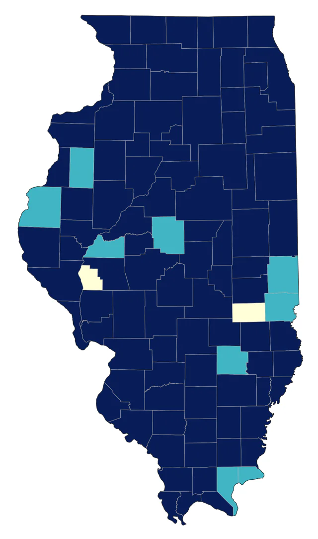 Spotted Sandpiper county map