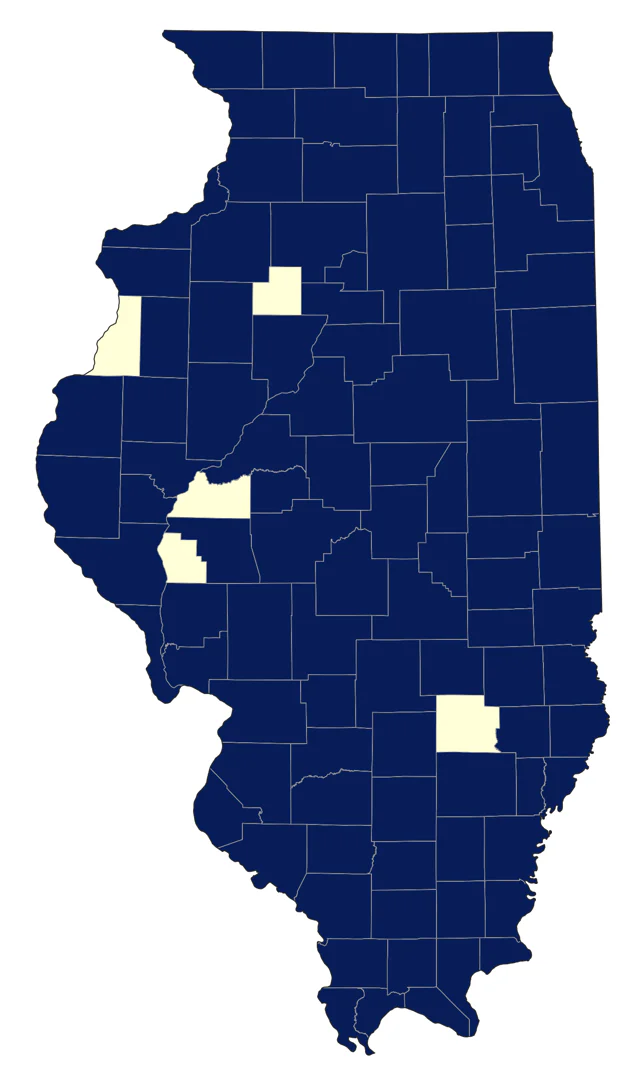 Swainson's Thrush county map