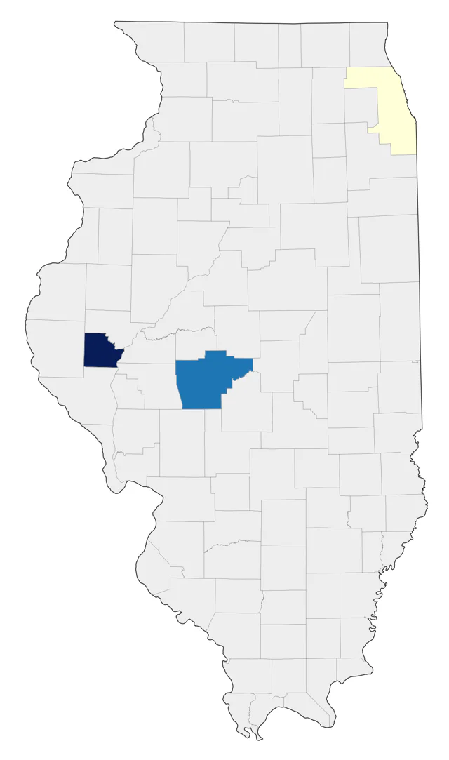Tufted Duck county map