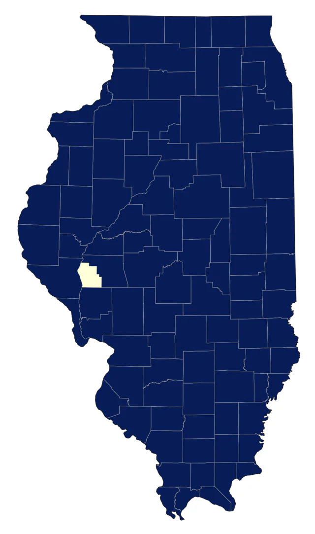 White-breasted Nuthatch county map