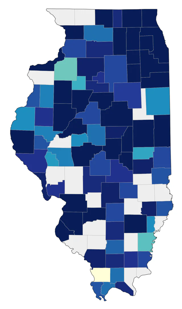 Willet county map