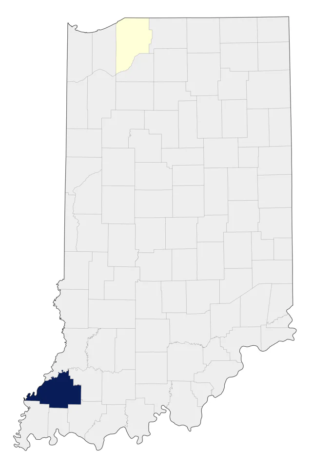 Black-headed Gull county map