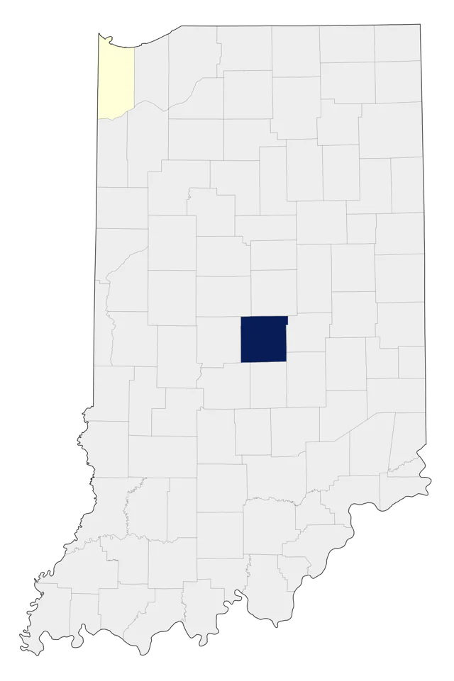 Black Swan county map