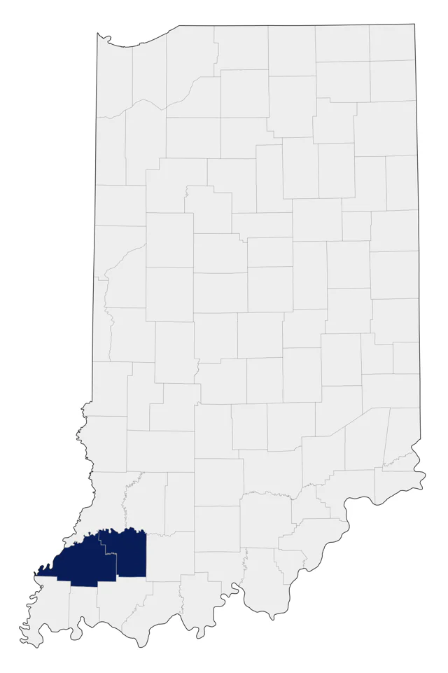 Black-tailed Godwit county map
