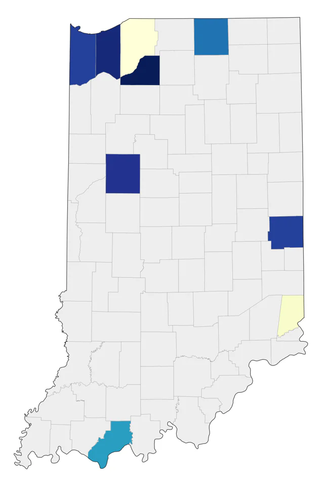 Brant county map