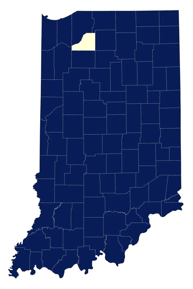 Chimney Swift county map