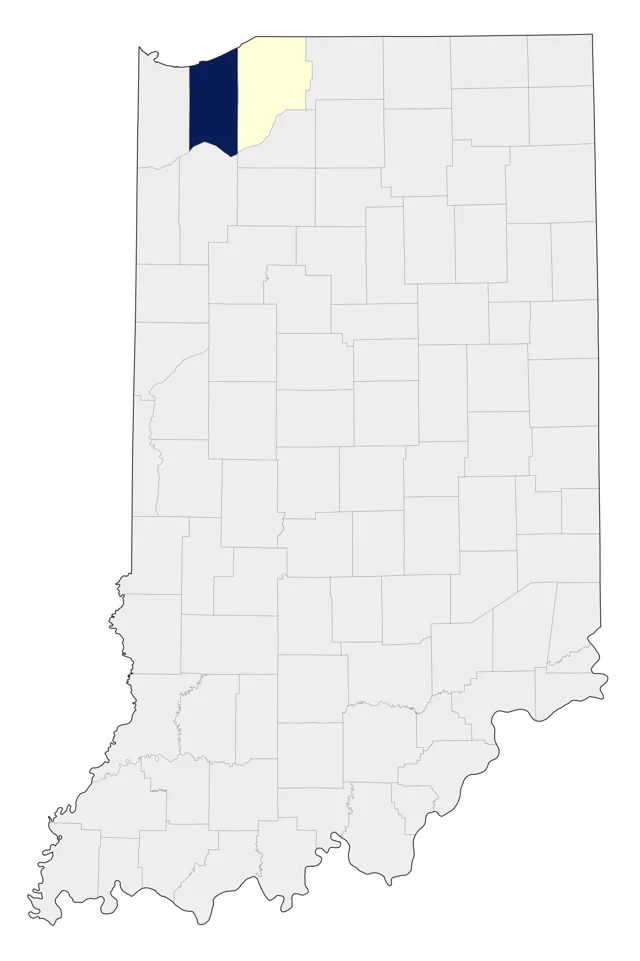 Common Raven county map