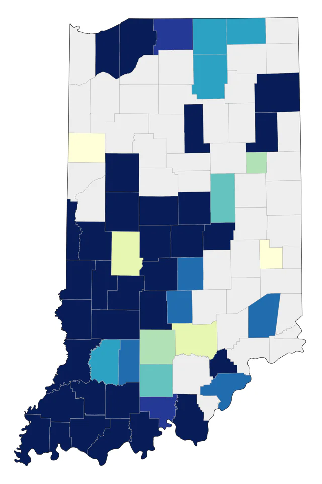 Fish Crow county map