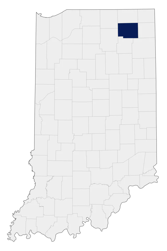 Great Kiskadee county map