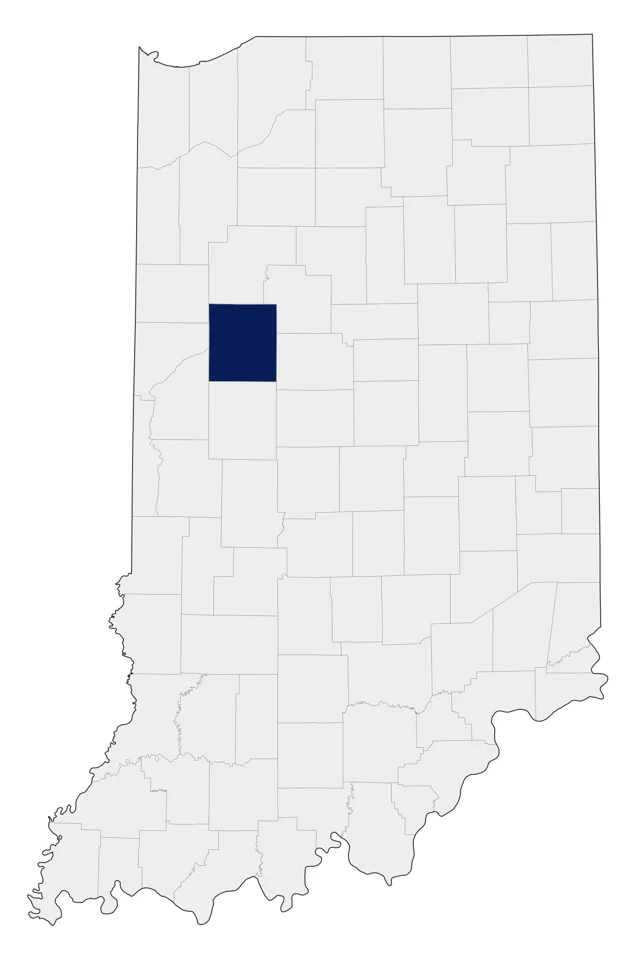 Lavender Waxbill county map