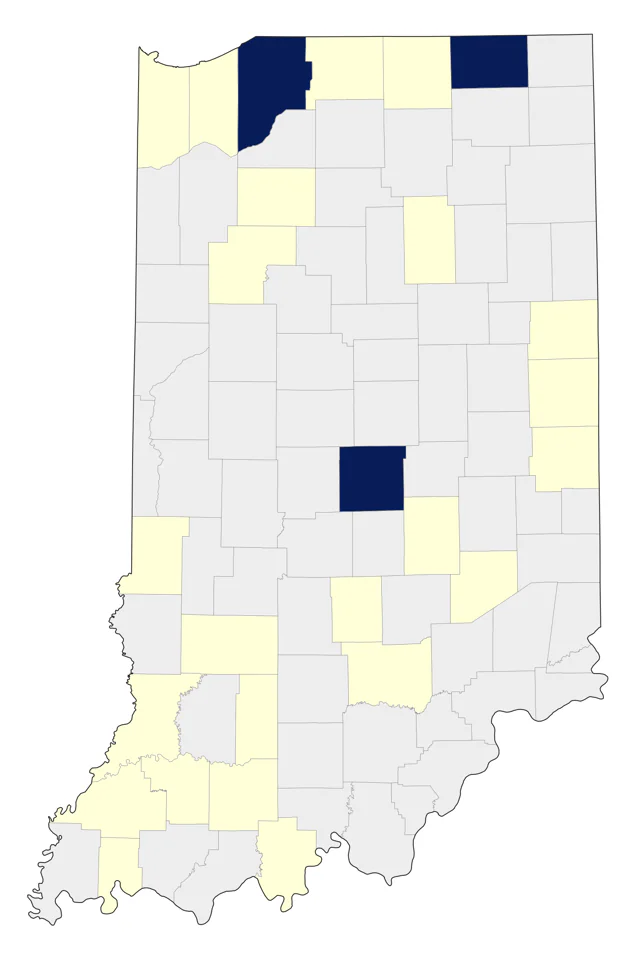 Limpkin county map