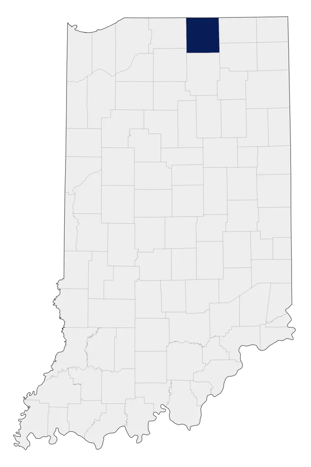 Mountain Plover county map