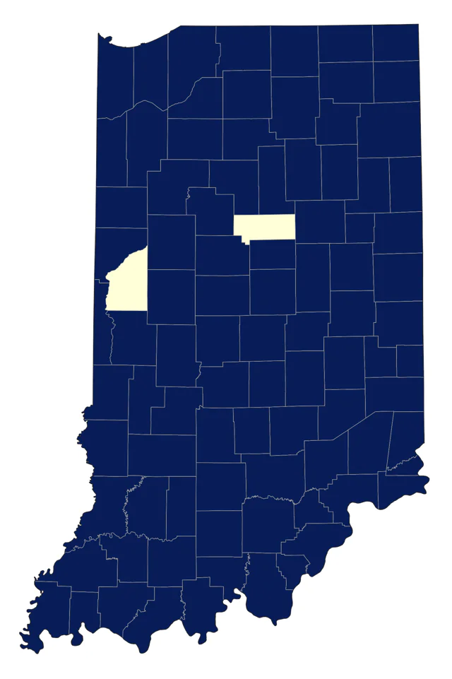 Orchard Oriole county map