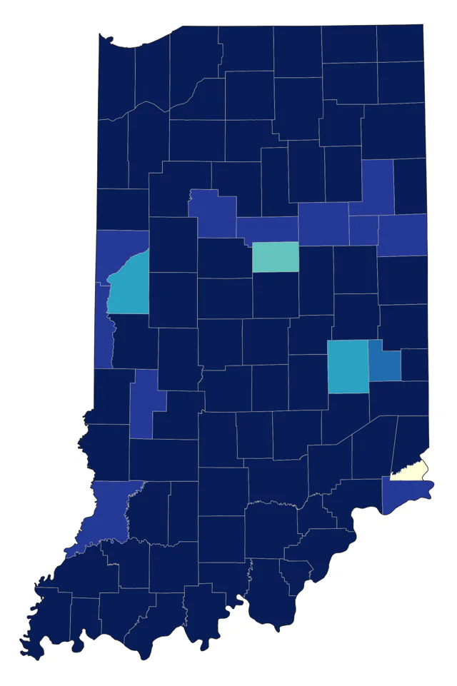 Osprey county map
