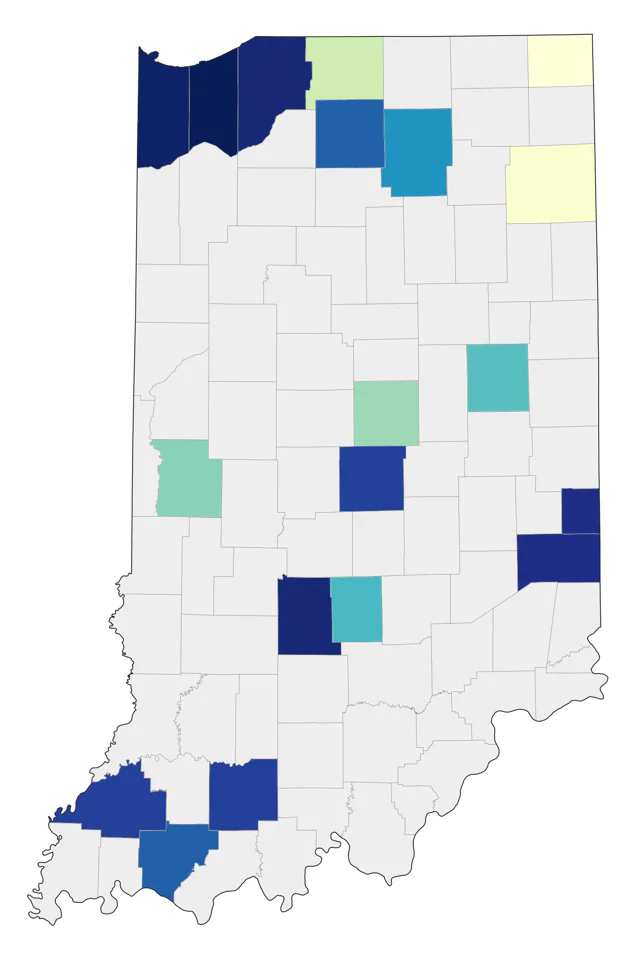 Pacific Loon county map