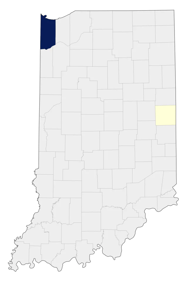 Western Wood-Pewee county map