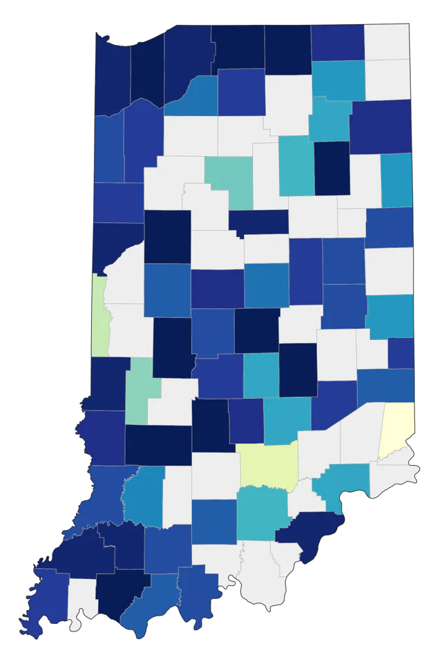 Willet county map