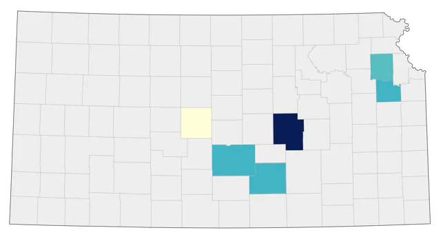 Black-headed Gull county map