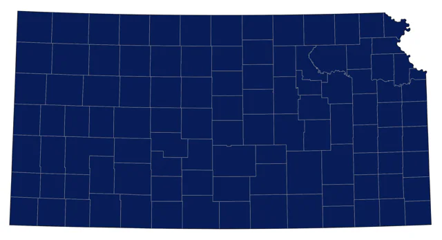 Blue Jay county map