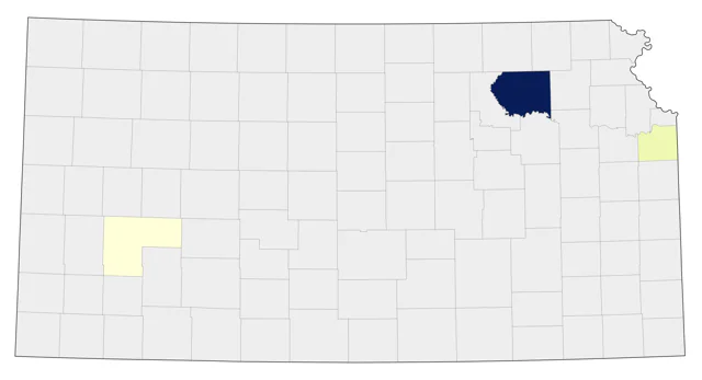 Broad-billed Hummingbird county map