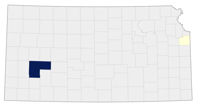 Brown-headed Nuthatch county map