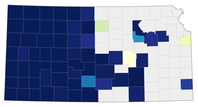 Burrowing Owl county map