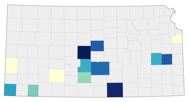 Cave Swallow county map
