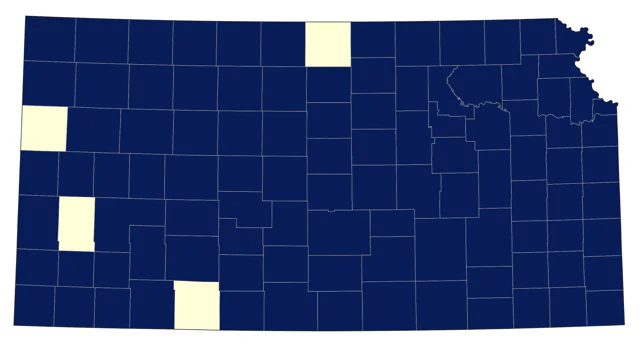 Chimney Swift county map