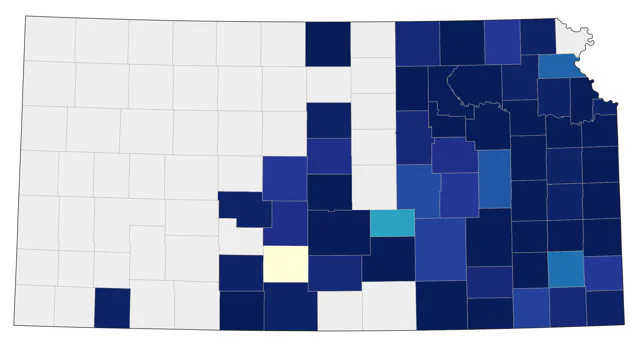 Chuck-will's-widow county map