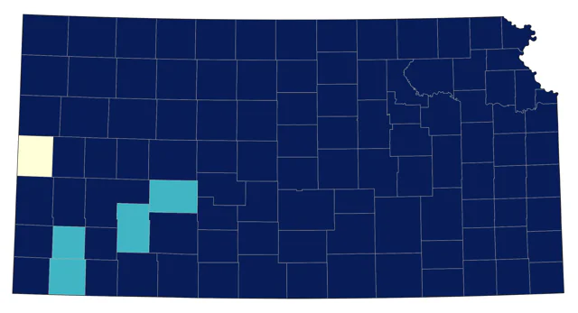 Cliff Swallow county map