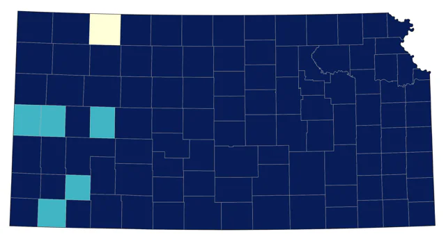 Dark-eyed Junco county map