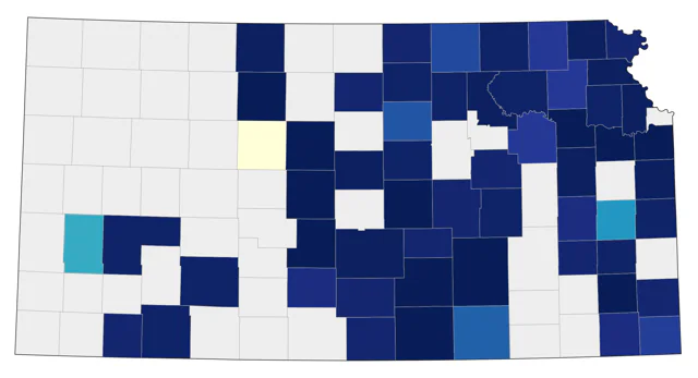 Dunlin county map