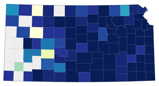 Fox Sparrow county map