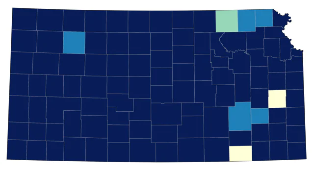 Great-tailed Grackle county map